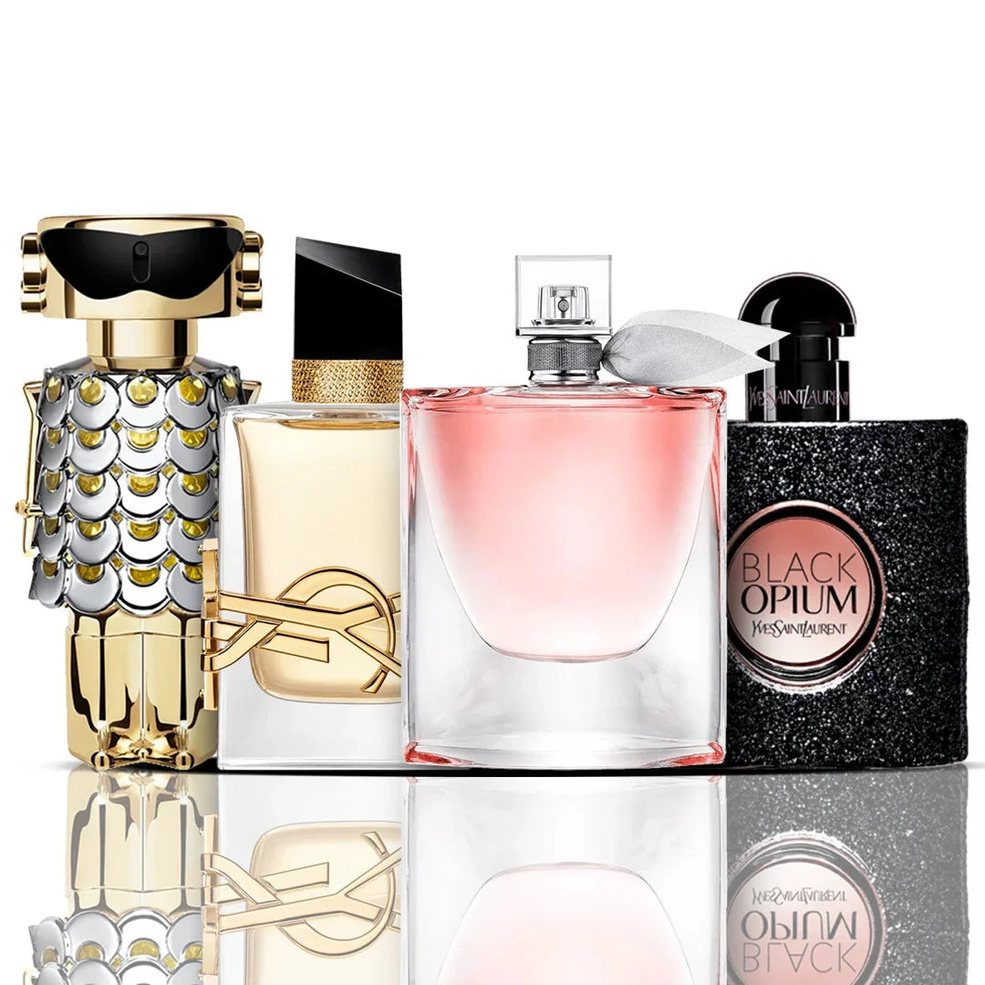 Set di 4 profumi | Libre + La Vie Est Belle + Black Opium + Fame
