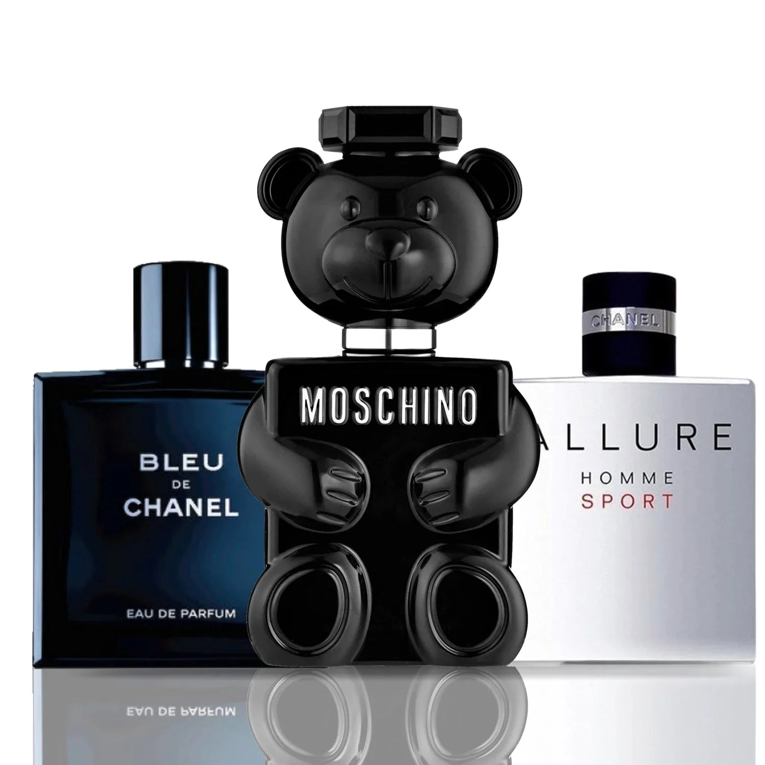 Set di 3 profumi | Toy Boy + Bleu de Chanel + Allure Homme Sport